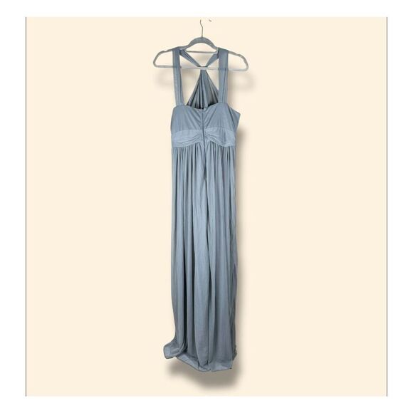 Birdy Grey Kiko Halter Full Length Maxi Formal Gown Sz XL - Picture 2 of 11